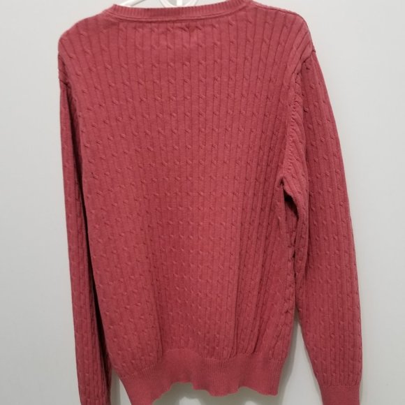 Kim Rogers women's L cable knit sweater - Picture 4 of 4